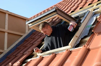 Pose de fenêtres de toit Velux au Saulcy